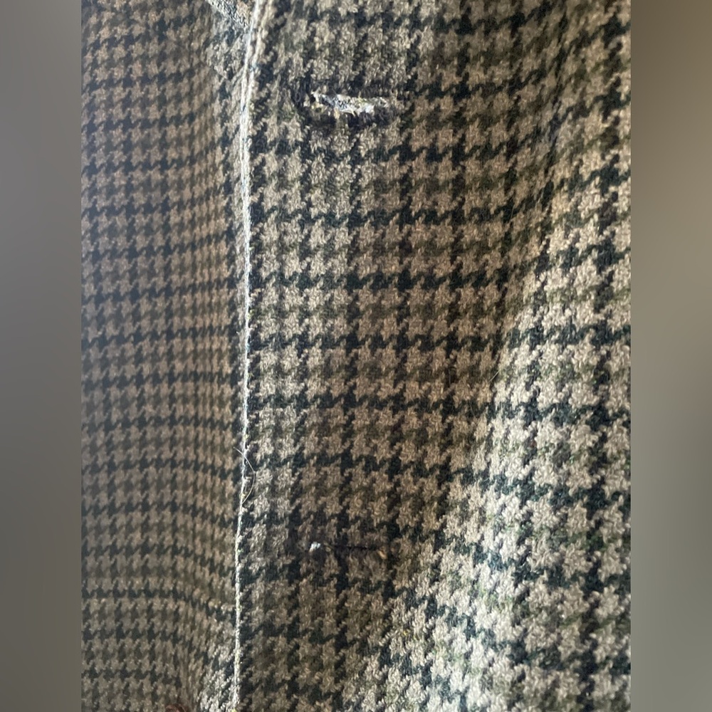 🌻HP🌻True VTG Woolrich 60s Tweed Coat size 44 - Picture 7 of 13